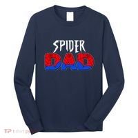 Funny Spider Dad Matching Family Shirts Long Sleeve Shirt thumb 0
