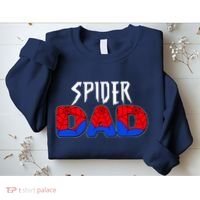 Funny Spider Dad Matching Family Shirts Sweatshirt thumb 2