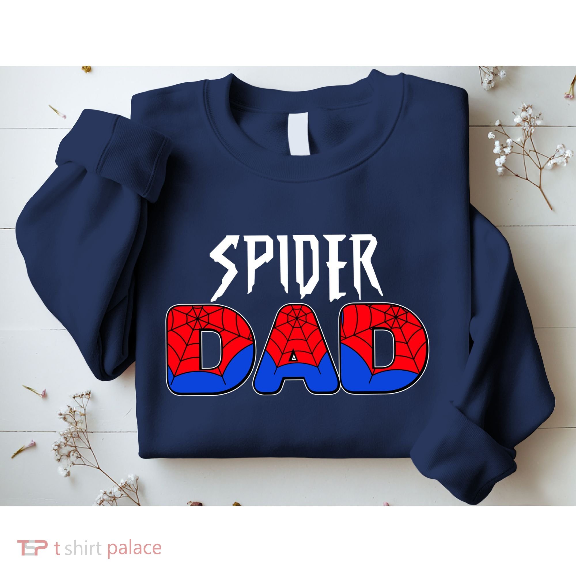 Funny Spider Dad Matching Family Shirts Sweatshirt