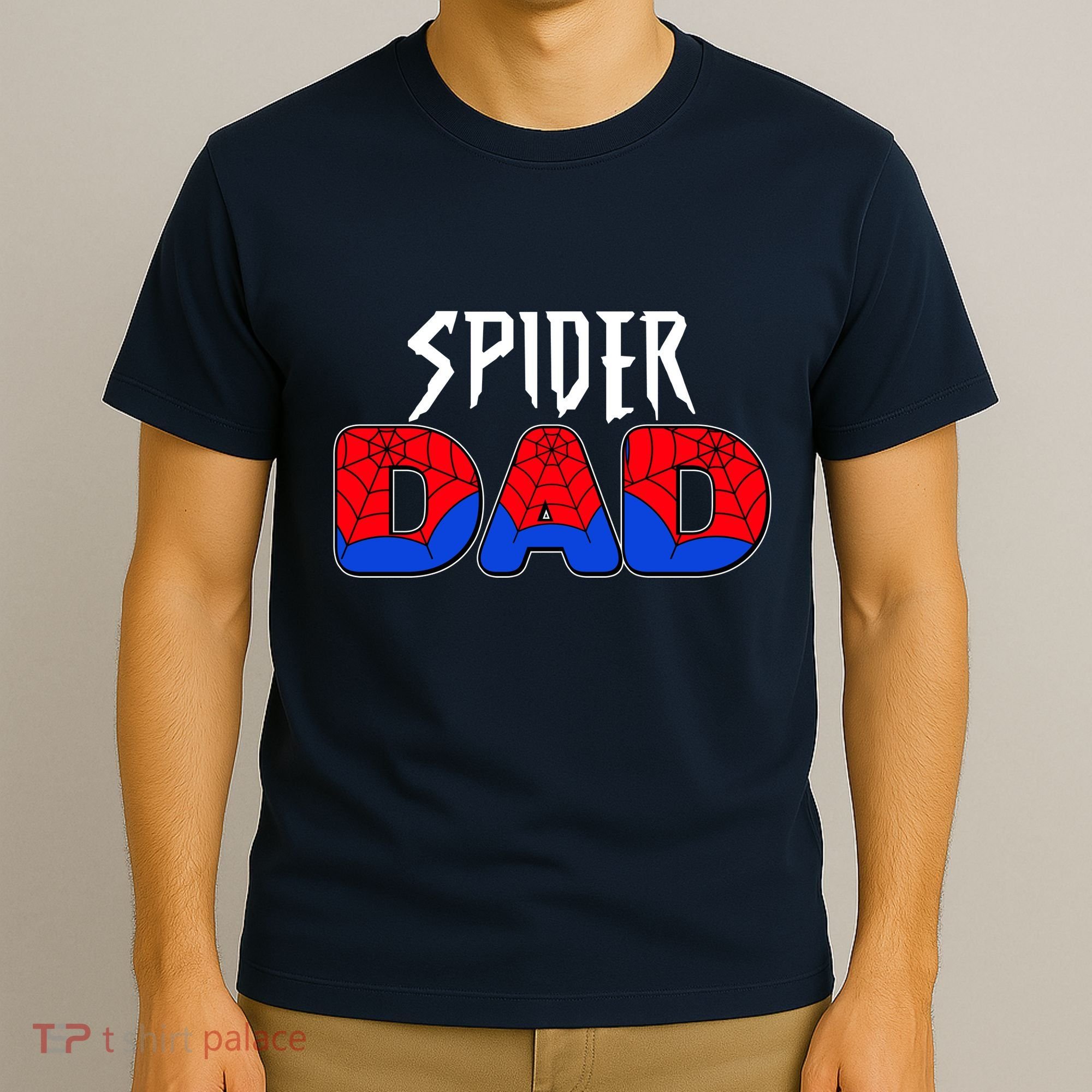 Funny Spider Dad Matching Family Shirts T-Shirt