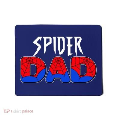 Funny Spider Dad Matching Family Shirts Mousepad