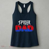 Funny Spider Dad Matching Family Shirts Women's Tank Top thumb 3