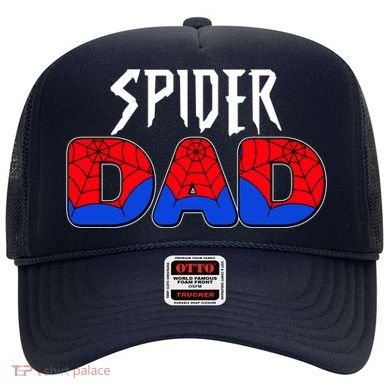 Funny Spider Dad Matching Family Shirts Hat