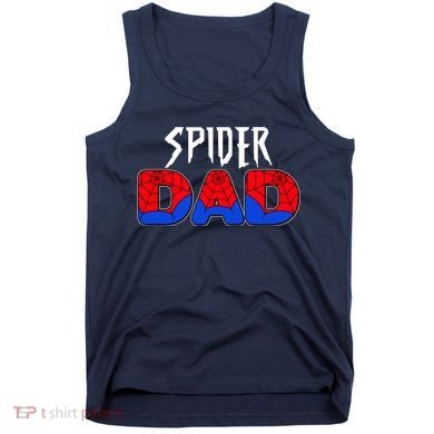 Funny Spider Dad Matching Family Shirts Tank Top