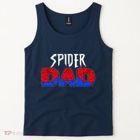 Funny Spider Dad Matching Family Shirts Tank Top thumb 2
