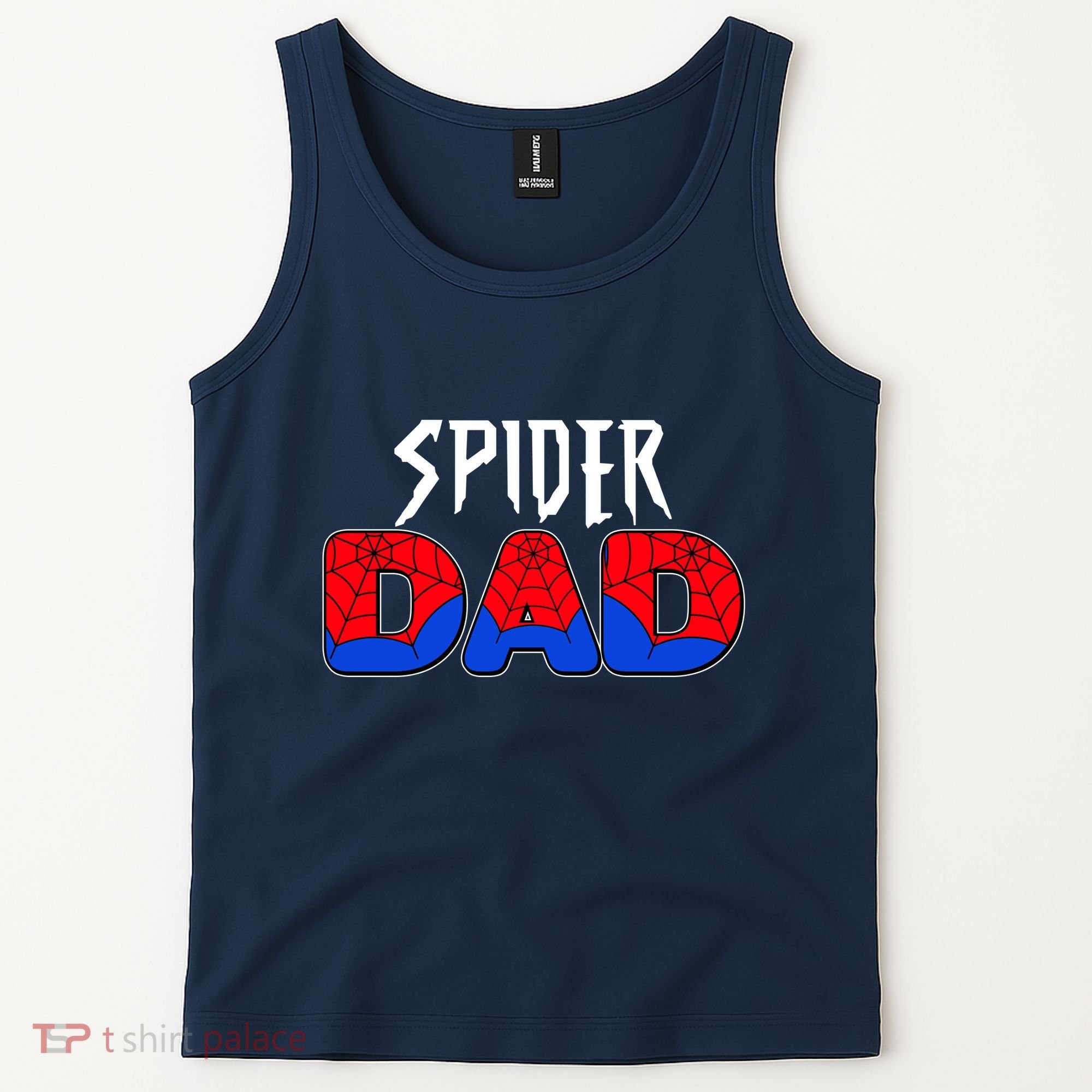 Funny Spider Dad Matching Family Shirts Tank Top