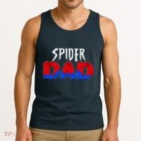 Funny Spider Dad Matching Family Shirts Tank Top thumb 3