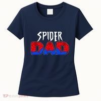 Funny Spider Dad Matching Family Shirts Women's T-Shirt thumb 0
