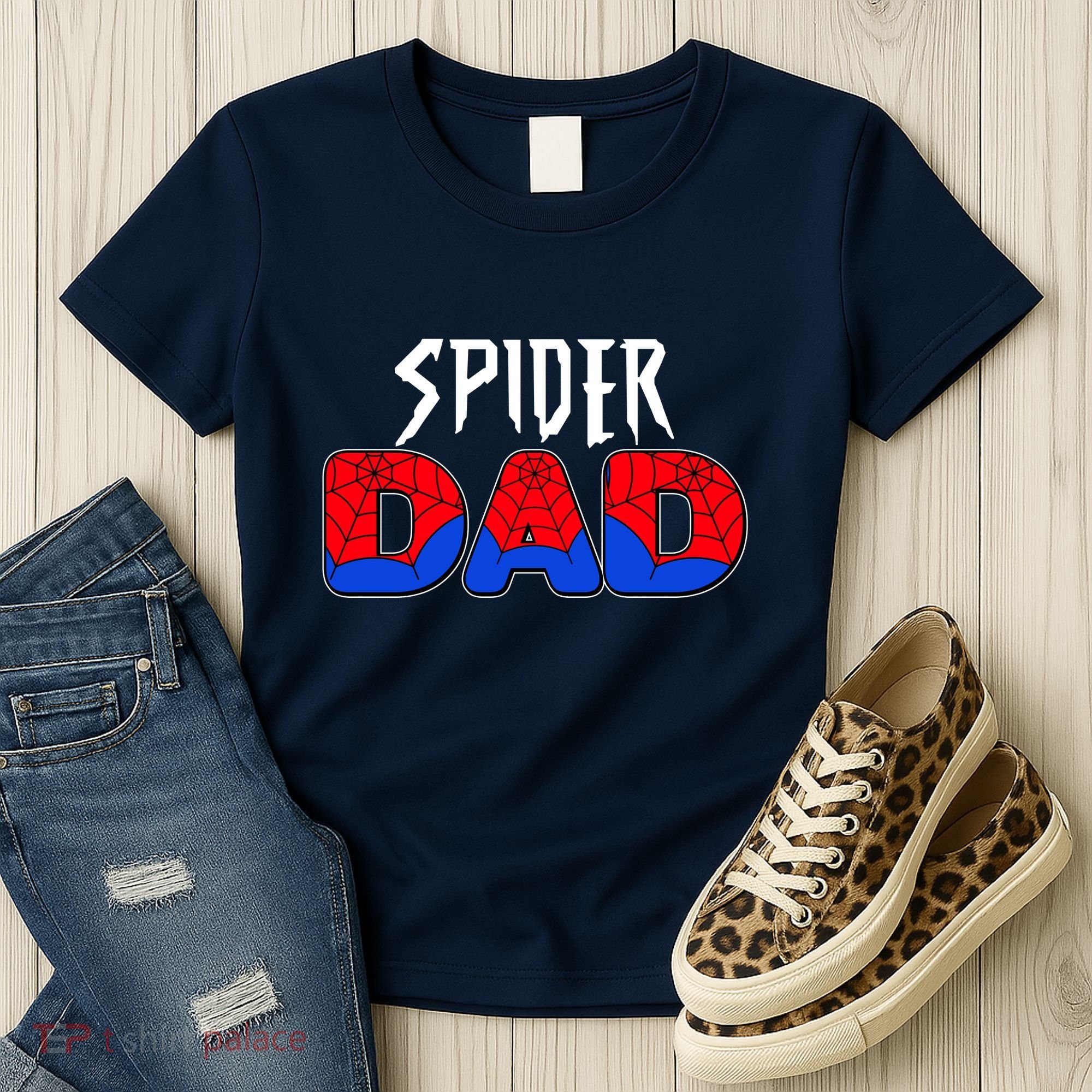 Funny Spider Dad Matching Family Shirts Women's T-Shirt