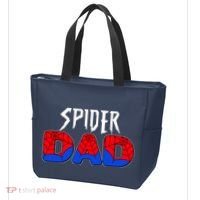 Funny Spider Dad Matching Family Shirts Tote Bag thumb 3