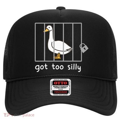Funny Saying Duck Go To Silly Goose In Jail Hat