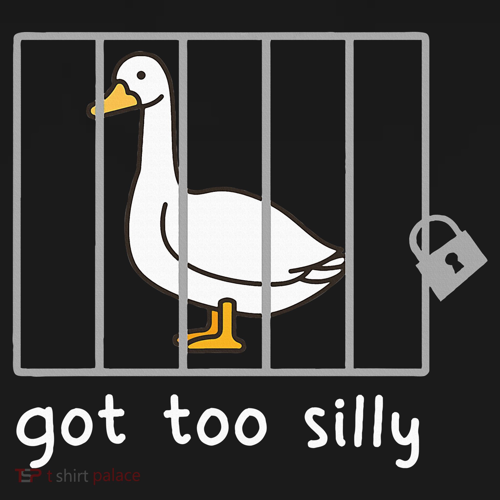 Funny Saying Duck Go To Silly Goose In Jail Visor