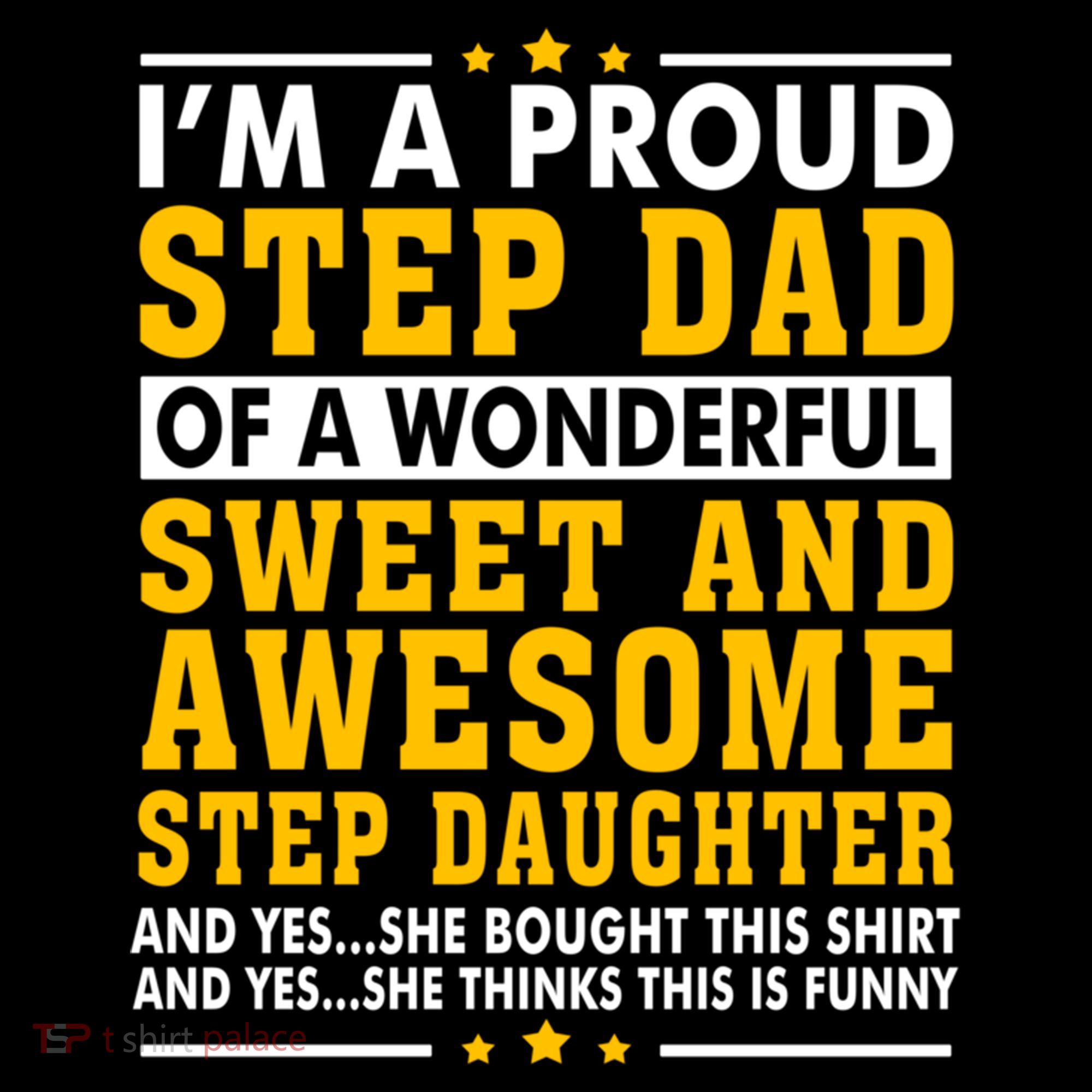 Funny Step Dad Gift Fathers Day Gift Step Daughter Stepdad Gift Pajama Set