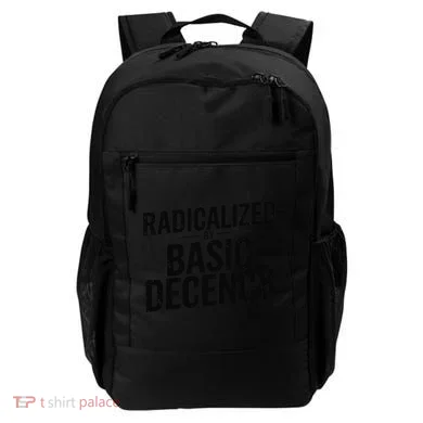 Funny Social Democracy Radicalized By Basic Decency Backpack