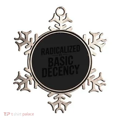 Funny Social Democracy Radicalized By Basic Decency Ornament