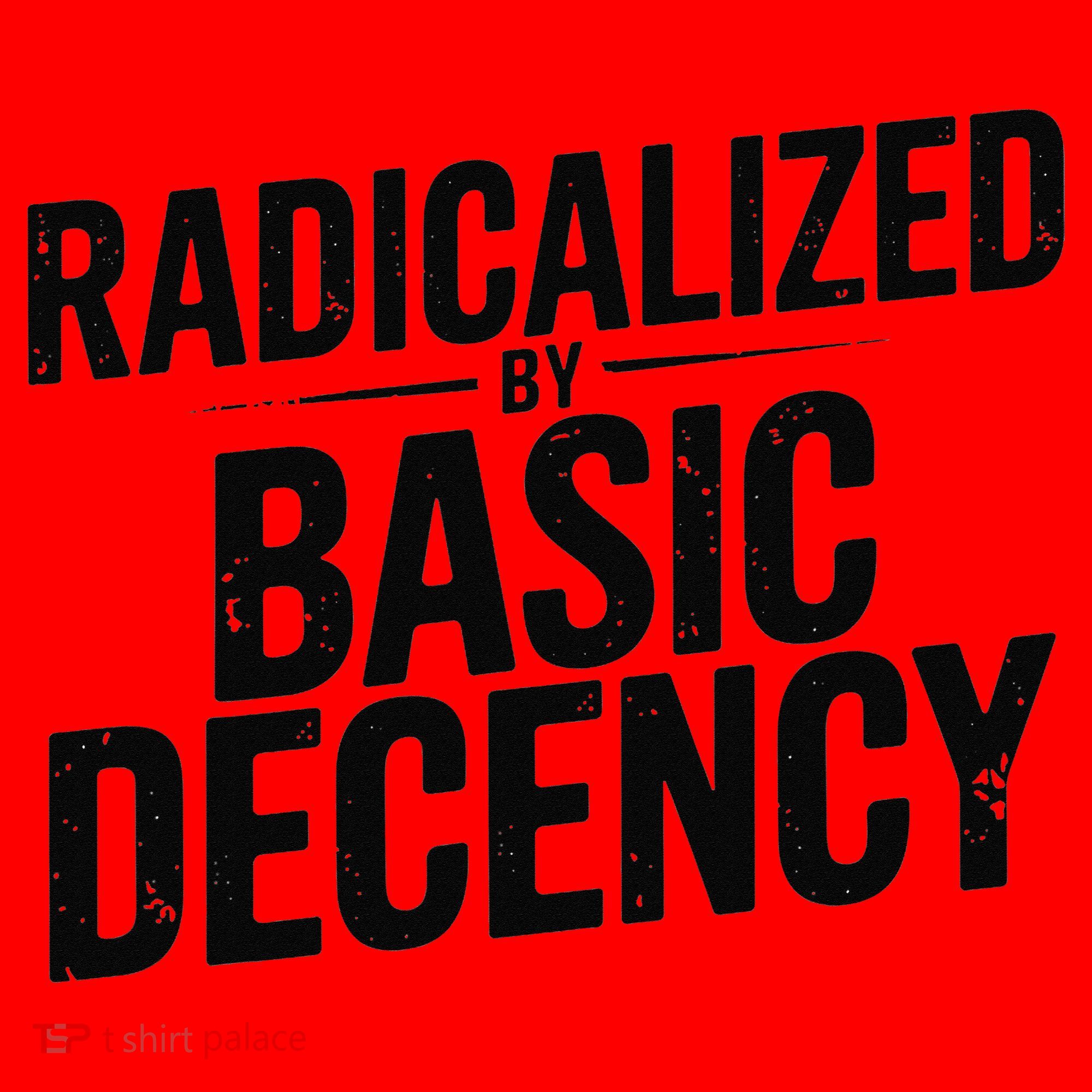Funny Social Democracy Radicalized By Basic Decency Santa Hat