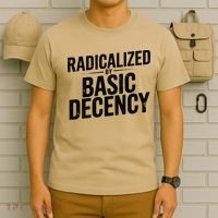 Funny Social Democracy Radicalized By Basic Decency T-Shirt thumb 6