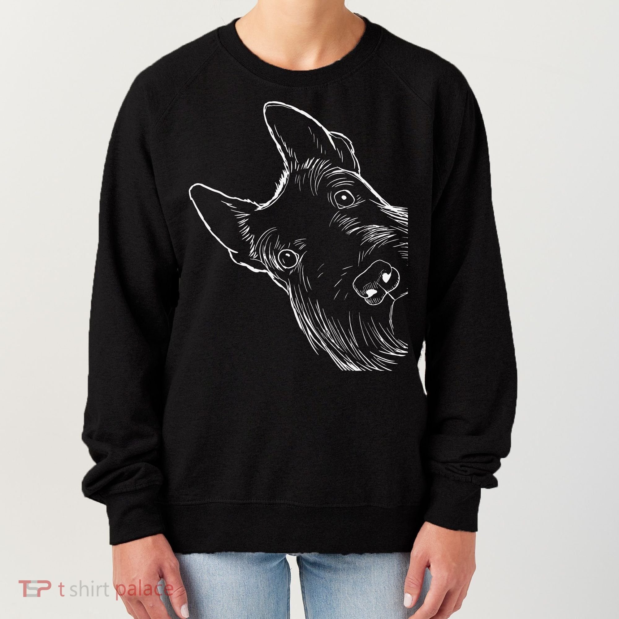 Funny Scottie Dog Scottish Terrier Women's Sweatshirt