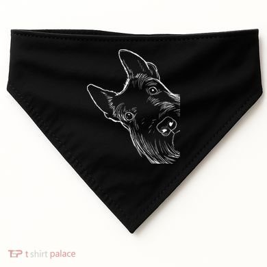 Funny Scottie Dog Scottish Terrier USA-Made Doggie Bandana