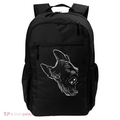 Funny Scottie Dog Scottish Terrier Backpack