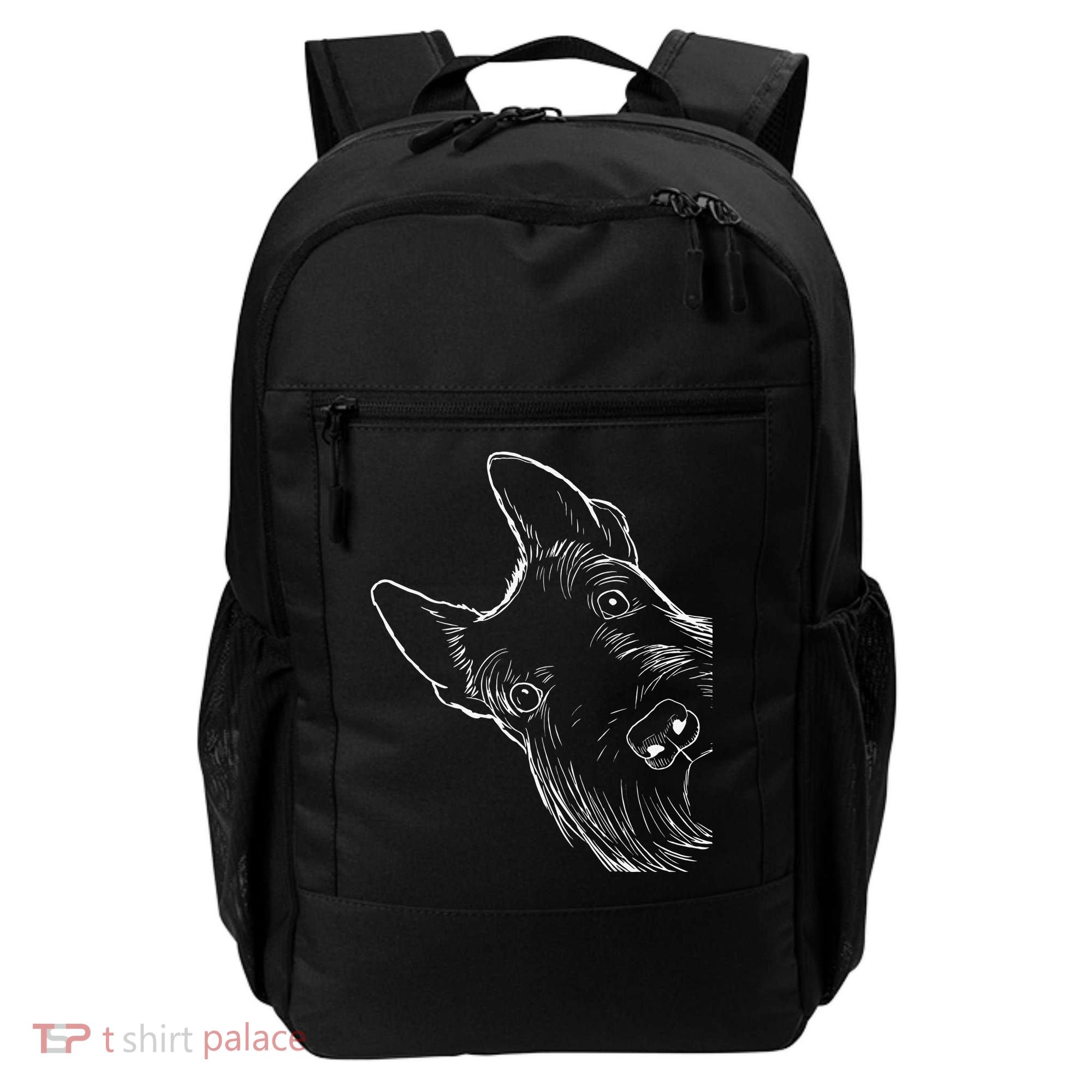 Funny Scottie Dog Scottish Terrier Backpack