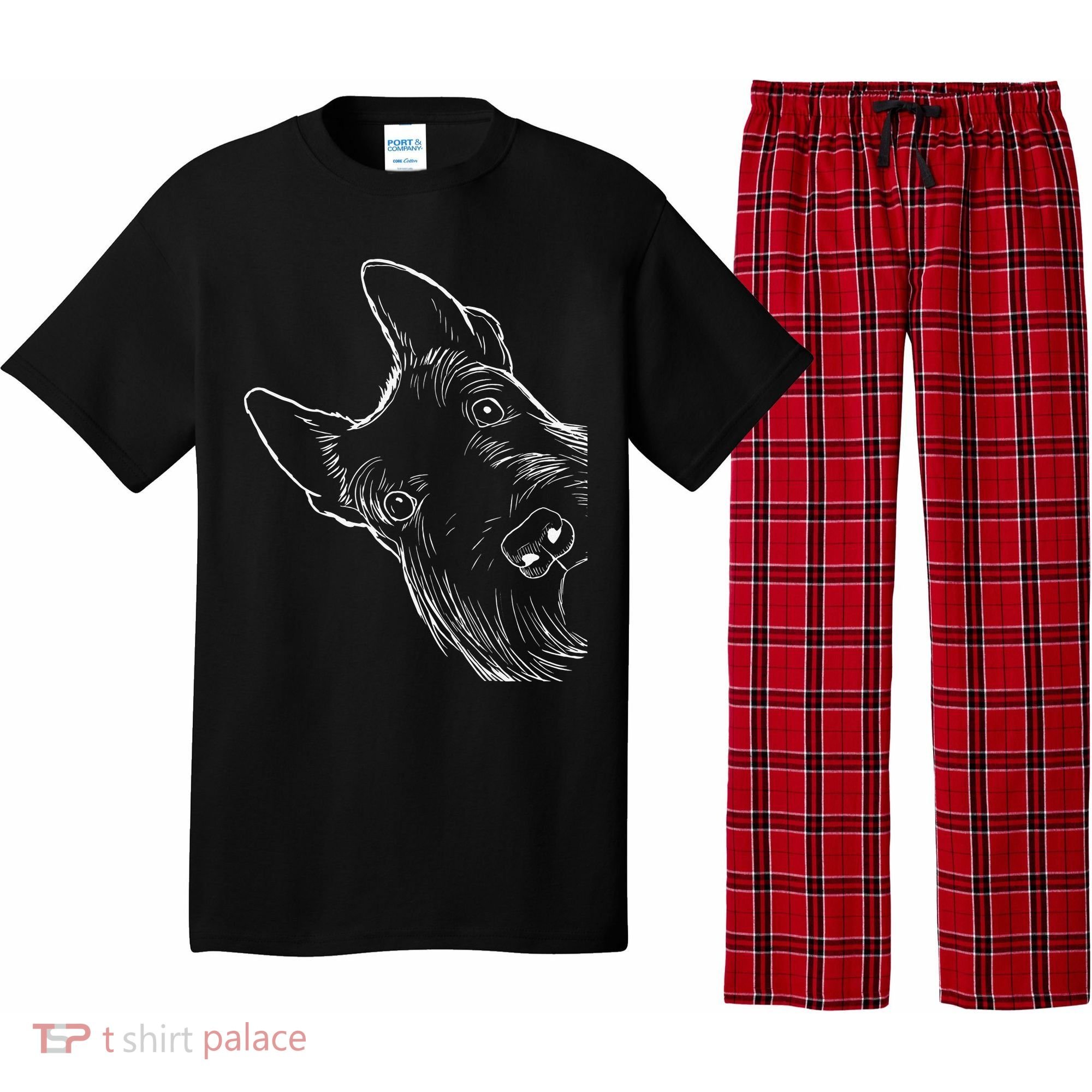 Funny Scottie Dog Scottish Terrier Pajama Set
