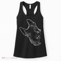 Funny Scottie Dog Scottish Terrier Women's Tank Top thumb 0