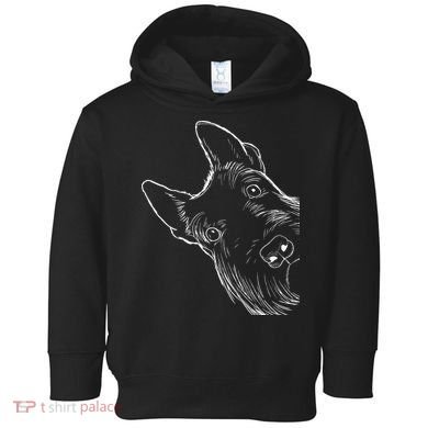 Funny Scottie Dog Scottish Terrier Toddler Hoodie