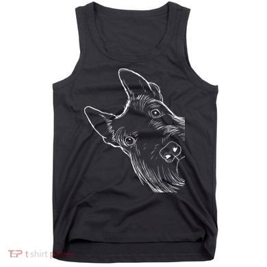 Funny Scottie Dog Scottish Terrier Tank Top