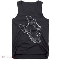 Funny Scottie Dog Scottish Terrier Tank Top thumb 0