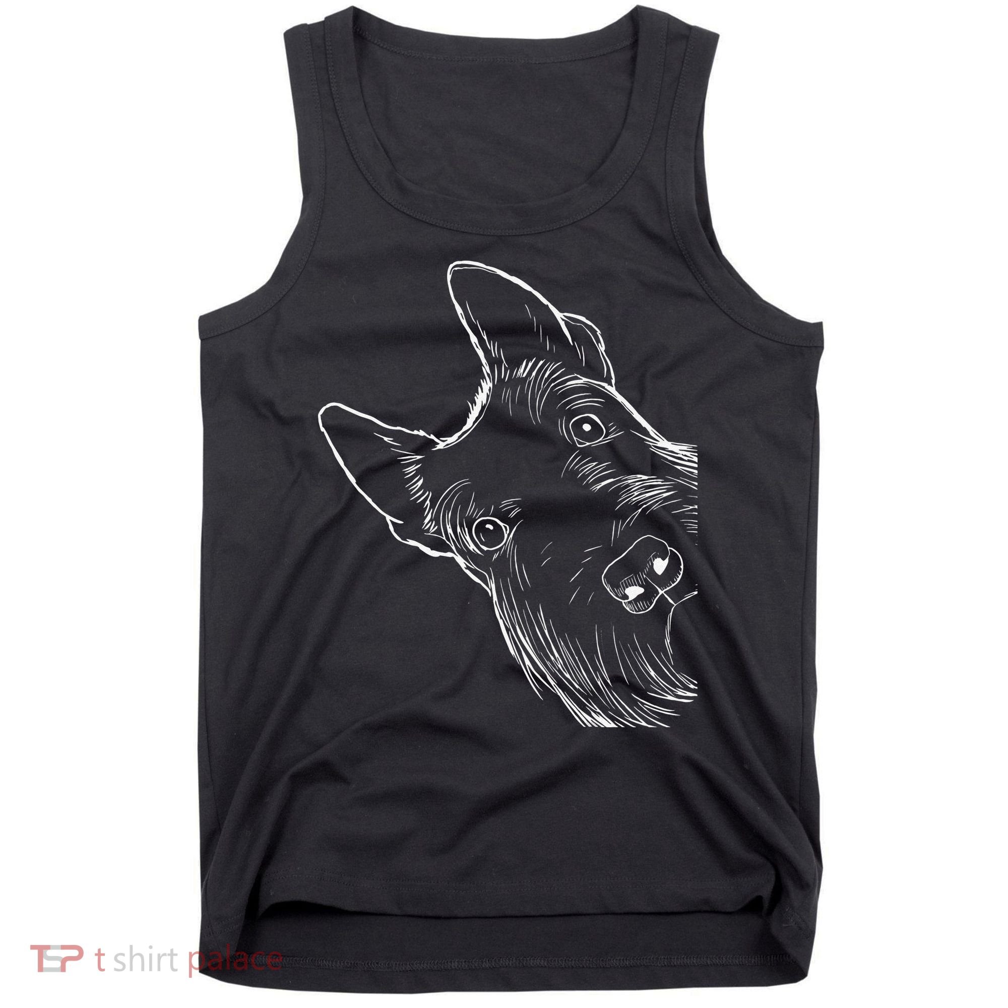 Funny Scottie Dog Scottish Terrier Tank Top