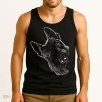 Funny Scottie Dog Scottish Terrier Tank Top thumb 3
