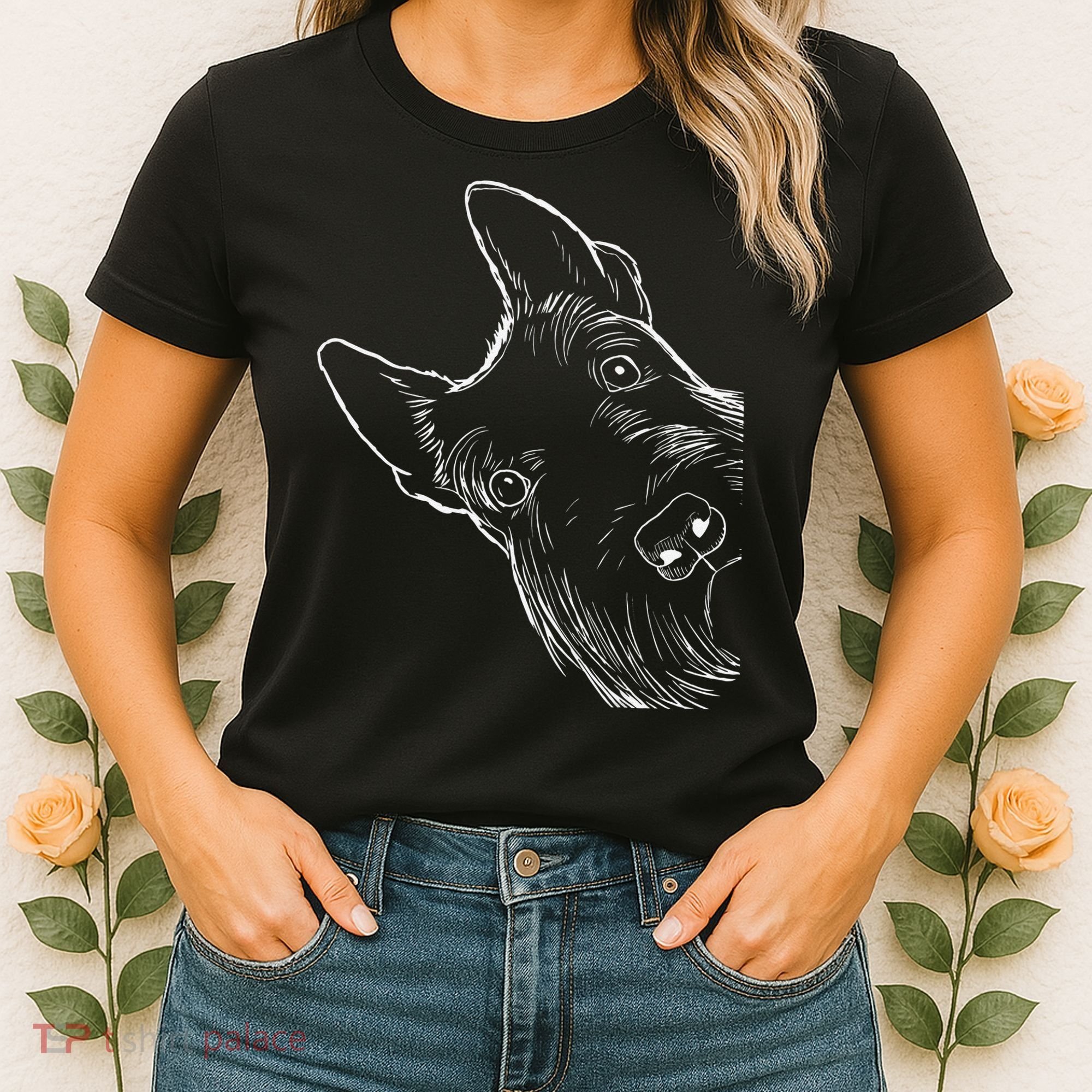 Funny Scottie Dog Scottish Terrier Women's T-Shirt
