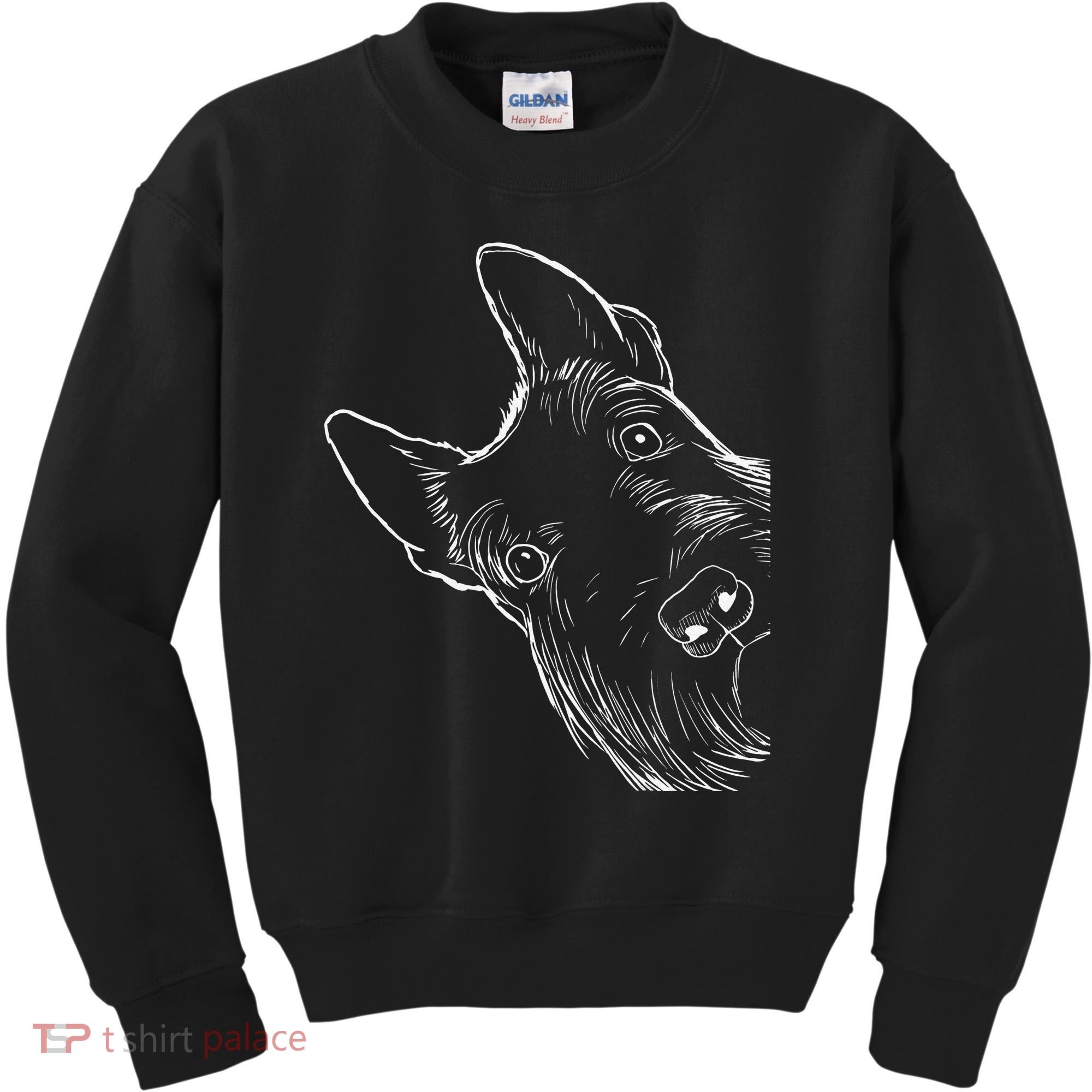 Funny Scottie Dog Scottish Terrier Kids Sweatshirt