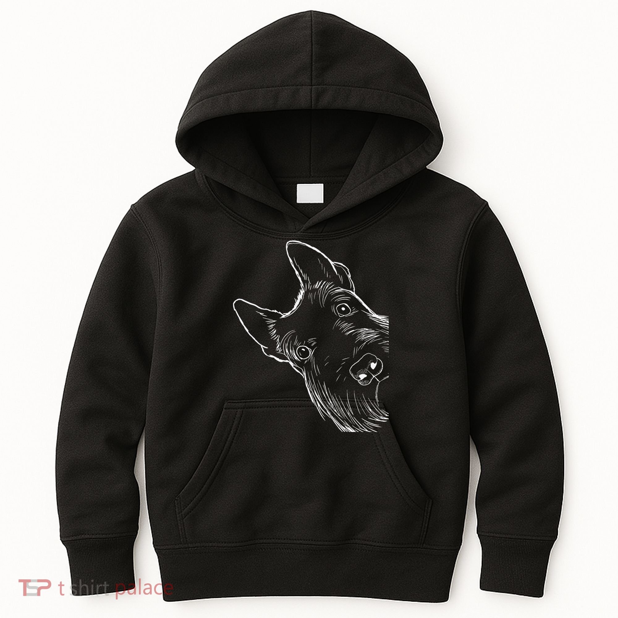 Funny Scottie Dog Scottish Terrier Kids Hoodie
