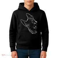 Funny Scottie Dog Scottish Terrier Kids Hoodie thumb 4