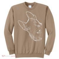 Funny Scottie Dog Scottish Terrier Sweatshirt thumb 0