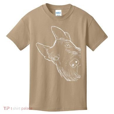 Funny Scottie Dog Scottish Terrier Kids T-Shirt