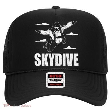Funny Skydiving Design Skydive Sky Diving Skydiver Gift Hat