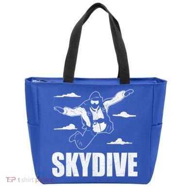 Funny Skydiving Design Skydive Sky Diving Skydiver Gift Tote Bag