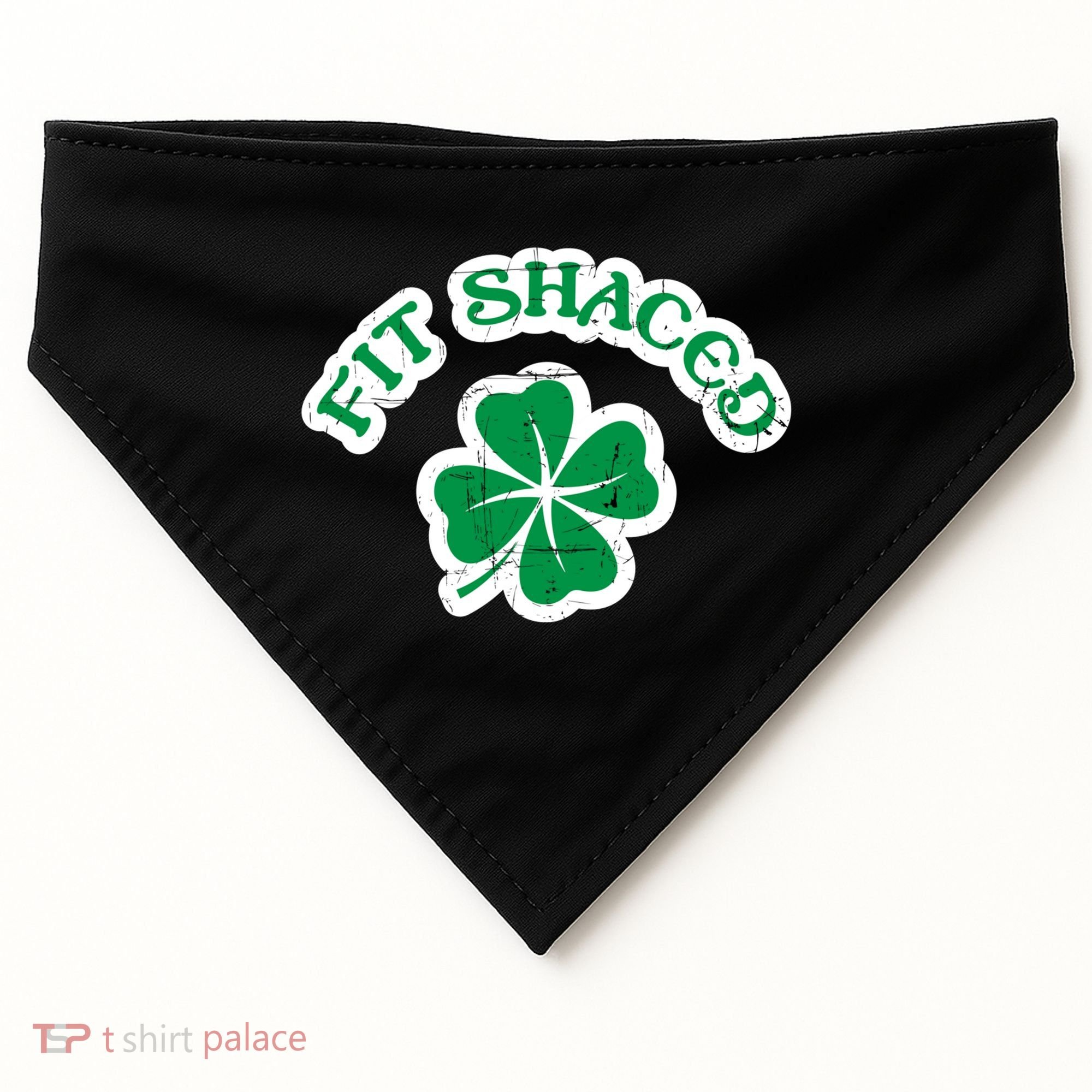 Fit Shaced Drinking St Patricks Drink Paddys Day Team USA-Made Doggie Bandana