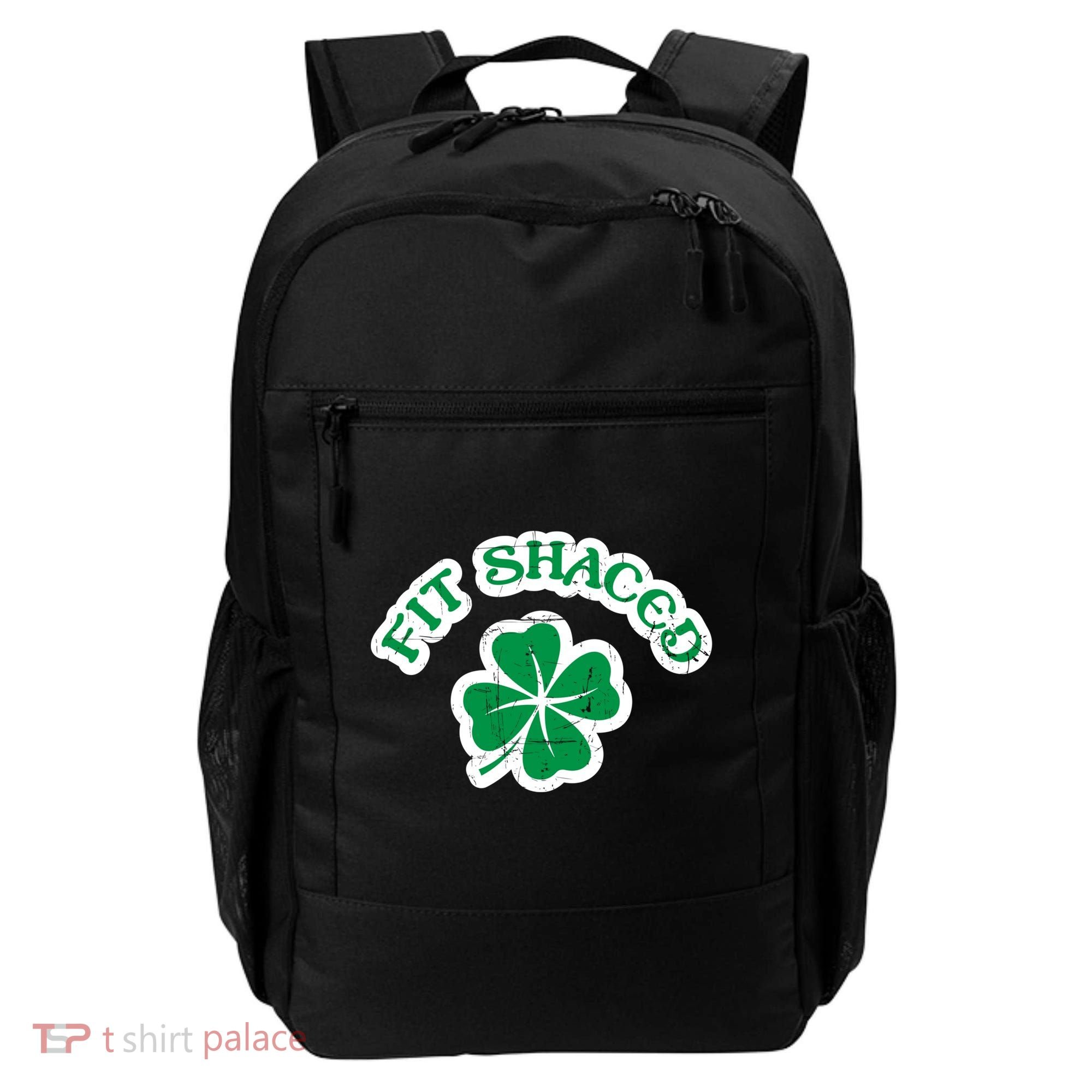 Fit Shaced Drinking St Patricks Drink Paddys Day Team Backpack