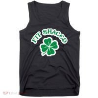 Fit Shaced Drinking St Patricks Drink Paddys Day Team Tank Top thumb 0