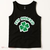 Fit Shaced Drinking St Patricks Drink Paddys Day Team Tank Top thumb 2