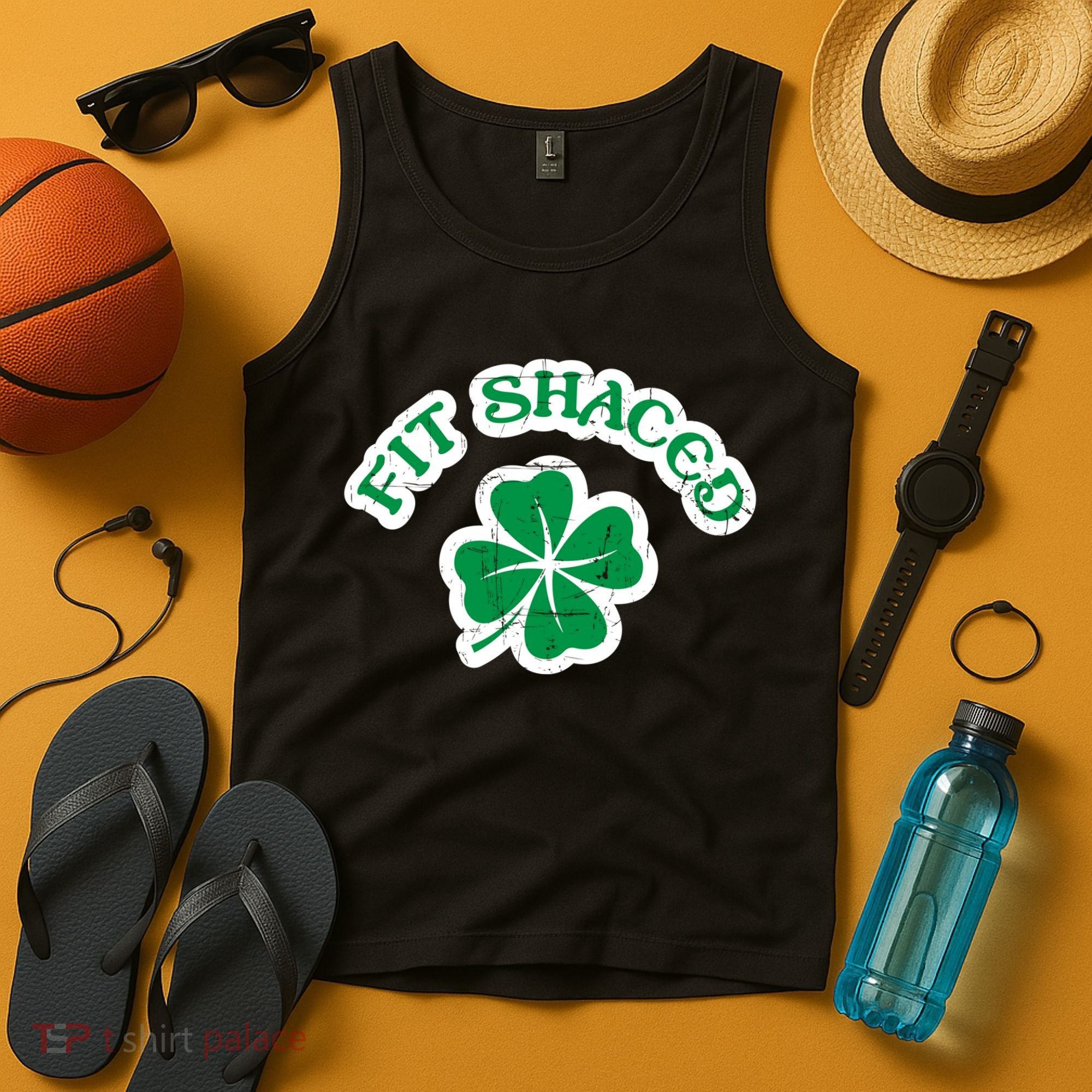 Fit Shaced Drinking St Patricks Drink Paddys Day Team Tank Top