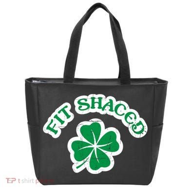 Fit Shaced Drinking St Patricks Drink Paddys Day Team Tote Bag