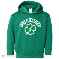 Fit Shaced Drinking St Patricks Drink Paddys Day Team Toddler Hoodie thumb 0