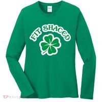 Fit Shaced Drinking St Patricks Drink Paddys Day Team Women's Long Sleeve Shirt thumb 0