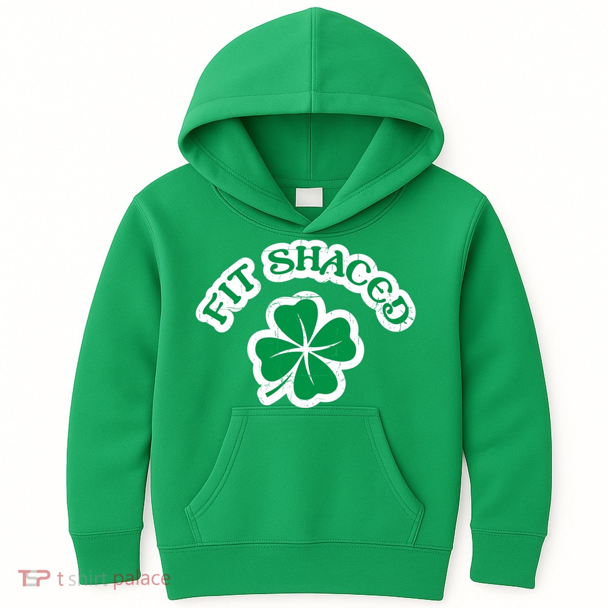 Fit Shaced Drinking St Patricks Drink Paddys Day Team Kids Hoodie