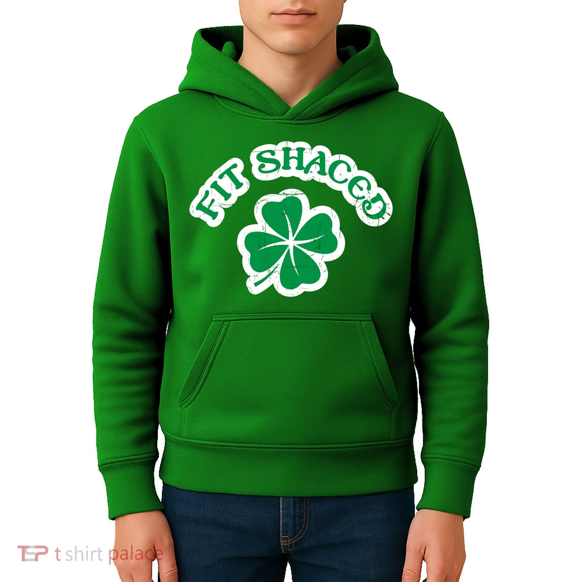 Fit Shaced Drinking St Patricks Drink Paddys Day Team Kids Hoodie